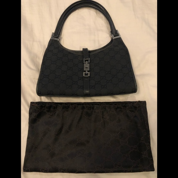 Gucci Black Monogram Purse With Dust Bag - Picture 2 of 8